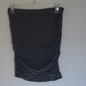Cotton On Skirt Grey Cinched on Sides